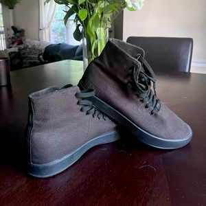NoBull High-Top Canvas Trainers